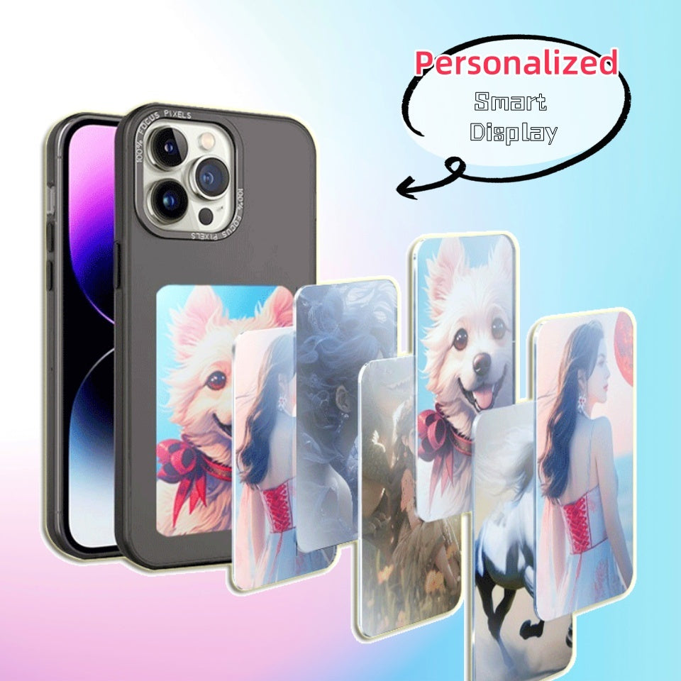 E-ink Screen Phone Case Unlimited Screen Projection Personalized Phone Cover Battery Free New Designer Luxury Phone Case Pi-Mart
