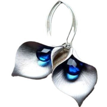 Elegant Sapphire Women's Trendy Earrings Pi-Mart
