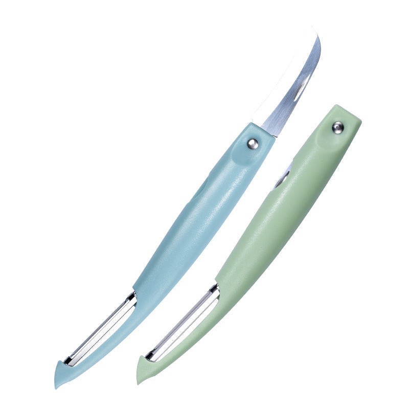 2 In 1 Peeler Cutter Kitchen Multi-function Vegetable Fruit Potato Cucumber Grater Peeler Portable Durable Kitchen Tools Pi-Mart