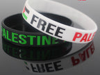 Palestine Flag Silicone Bracelet (MAC078) - SJB-DIAMOND ELITES