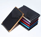 Metal Card Holder, Money Clip Aluminum Alloy Lycra Cloth - SJB-DIAMOND ELITES