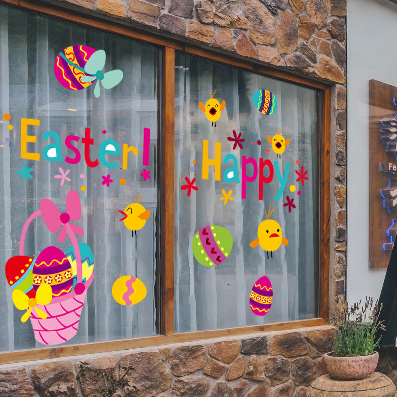 Easter Egg Decorative Wall Sticker Showcase Pi-Mart