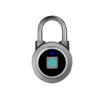 Fingerprint Bluetooth Padlock Travel Backpack Luggage Door Cabinet Pi-Mart