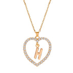 Initials Lette Necklace Pi-Mart