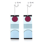 Acrylic Tanjiro Earrings Pi-Mart