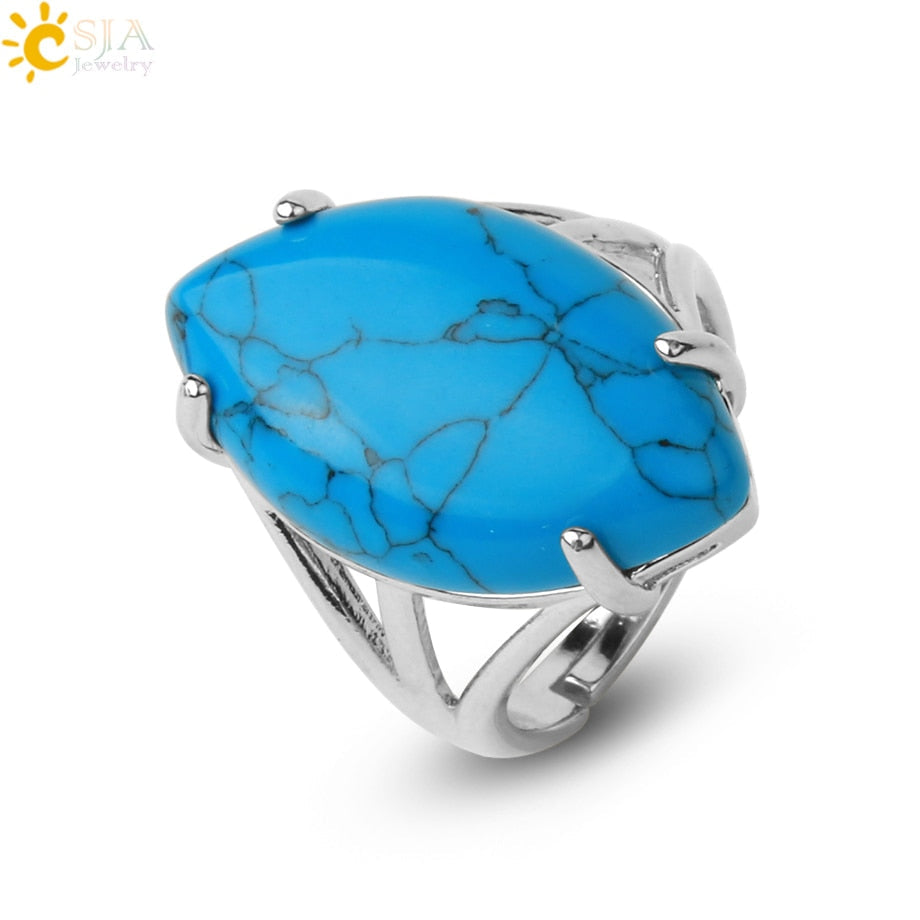Natural Crystal Rings Pi-Mart