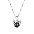 925 Silver Personalized Cute Cat Necklace For Women