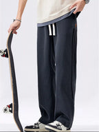 Men's Full Size Loose-Fit Drawstring Casual Pants Plus Size