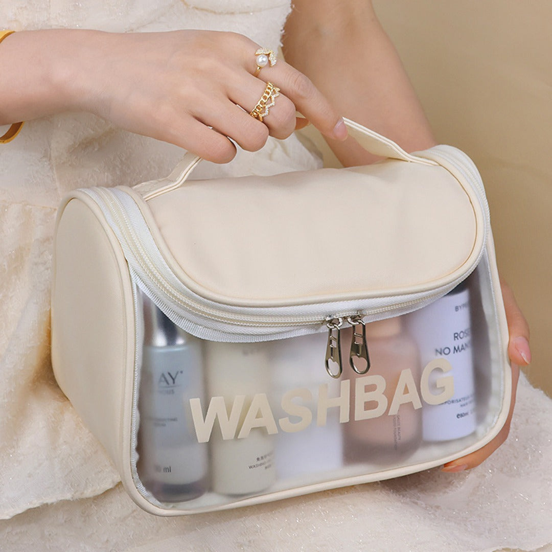 Travel Portable Cosmetic Bag – Large Capacity Unisex Hook Toilet Bag for Cosmetics Storage | Durable & Organized | Perfect for Travel and Daily Use - SJB-DIAMOND ELITES