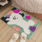Cute Cartoon Bathroom Absorbent Floor Mat Home Non-slip Pi-Mart