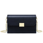 Genuine leather shoulder chain bag crossbody bag all-match small square bag - SJB-DIAMOND ELITES