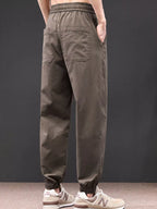Men's Plus Size Casual Drawstring Joggers