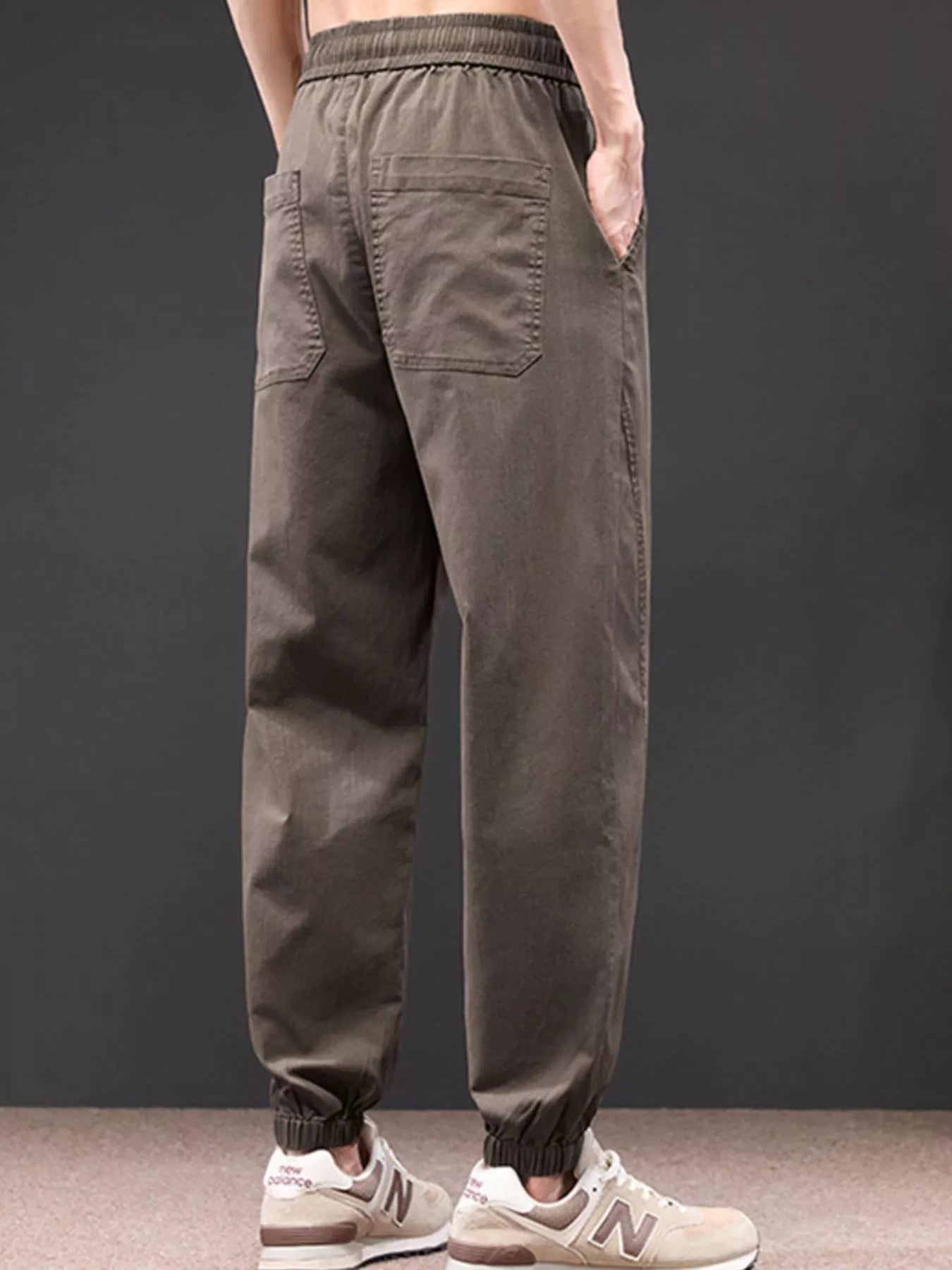 Men's Plus Size Casual Drawstring Joggers