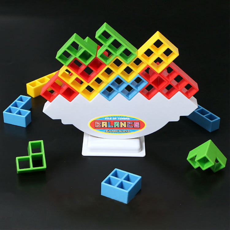Balance Stacking Board Games Kids Adults Tower Block Toys For Family Parties Travel Games Boys Girls Puzzle Buliding Blocks Toy Pi-Mart