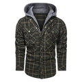 Men Warm Jacket Fleece Thick Autumn Winter Detachable Hoodies Jackets Men Slim Fit Men Clothing