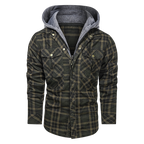 Men Warm Jacket Fleece Thick Autumn Winter Detachable Hoodies Jackets Men Slim Fit Men Clothing