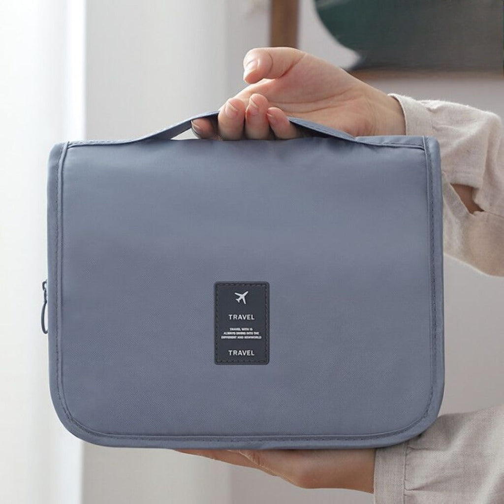 Travel Waterproof Makeup Portable Wash Bag, Large Capacity Makeup Bag Hook Bag, Toiletry Bag for travel - SJB-DIAMOND ELITES