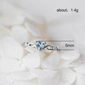Huitan Simple Heart Ring - SJB-DIAMOND ELITES