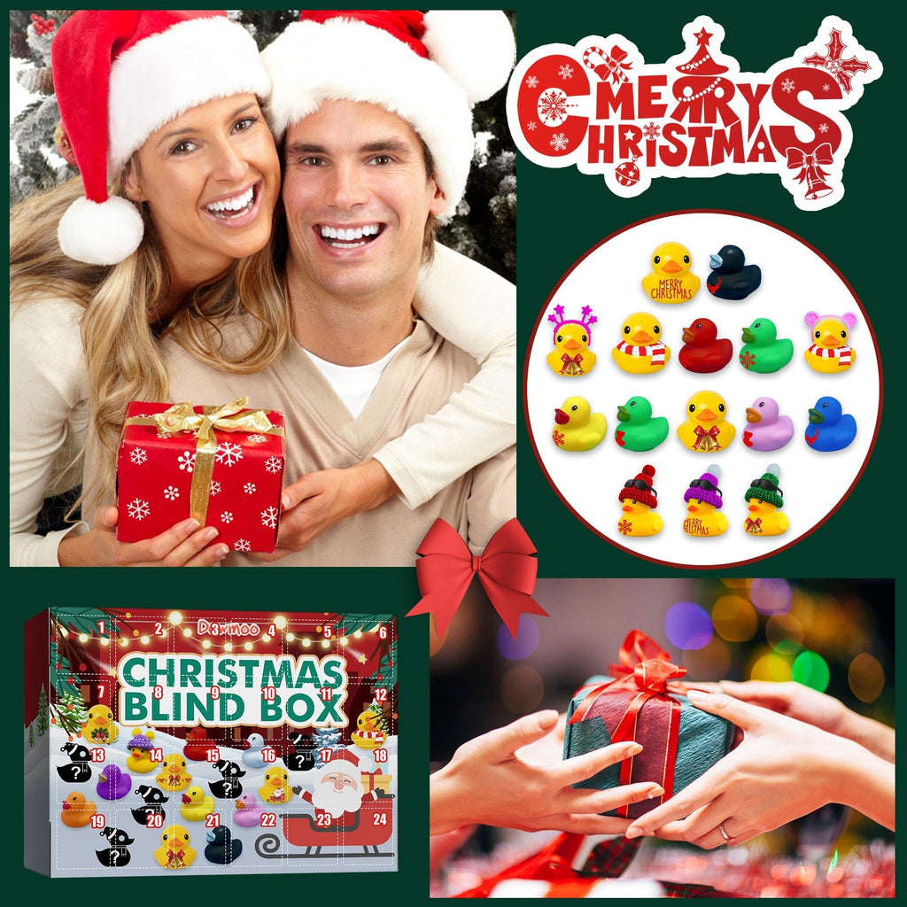 Dowmoo Christmas Rubber Duck Advent Calendar Pi-Mart