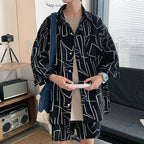 Shirt Five-point Pants Ice Silk Suit Lootquake LLC