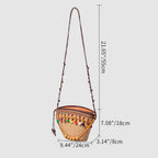 Holiday small straw bag, shoulder bag women's beach bag, small woven bag large capacity handbag hobo - SJB-DIAMOND ELITES