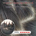 Women's Hand Woven Double Delivery Needle Wig Sheath Real Human Hair Silk Sleeve