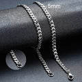 Twisted Rope Figaro Necklaces Pi-Mart