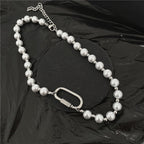 Vintage Imitation Pearl Necklace Pi-Mart