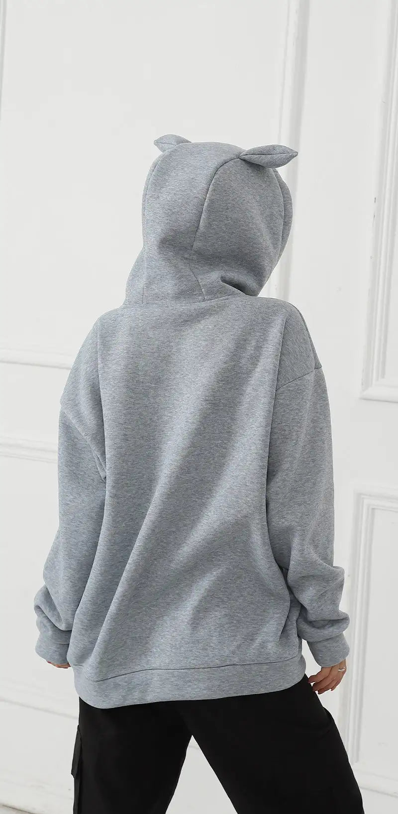 Women's Fashionable Casual Printed Long Sleeved Sweatshirt - SJB-DIAMOND ELITES