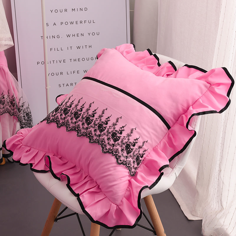 Lace Lace Square Pillowcase Without CoreCushion Cover And Pillowcase One Pair Set Pi-Mart