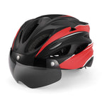 Bicycle Riding Protective Helmet Belt Goggles Lootquake LLC