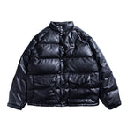 Men's Stand-up Collar Overalls Trendy Padded Jacket