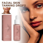 Tanning Face Serum Face Body Tanning Bed Outdoor Fine Line Repair Skin Serum Dark Bronzer Self Tanning Serum Drops Lootquake LLC