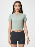 Millennia Round Neck Short Sleeve Active T-Shirt