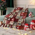 1pc Cozy Cartoon Print Flannel Blanket - Soft, Warm, and Versatile Throw for Couch, Sofa, Office, Bed, Camping, and Travel - Perfect Multi-Purpose Gift for All Seasons