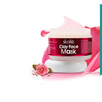 Skallie Clay Face Rose  Clean Skin Repair Mask