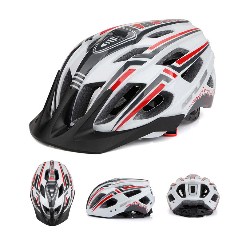 Bicycle Equipment Helmet Summer Men And Women With Lights Lootquake LLC