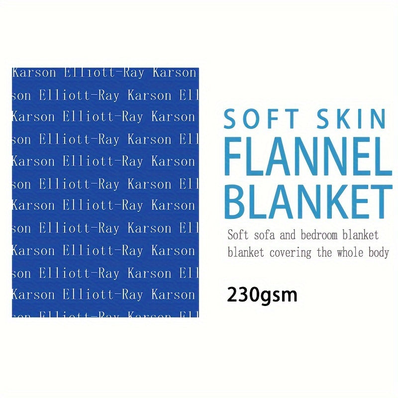 1pc Unique Customized Blanket - Soft, Cozy, Personalized Gift for Son, Daughter, Friend with Exclusive Name - Perfect Birthday, Holiday, Anniversary Present Lootquake LLC