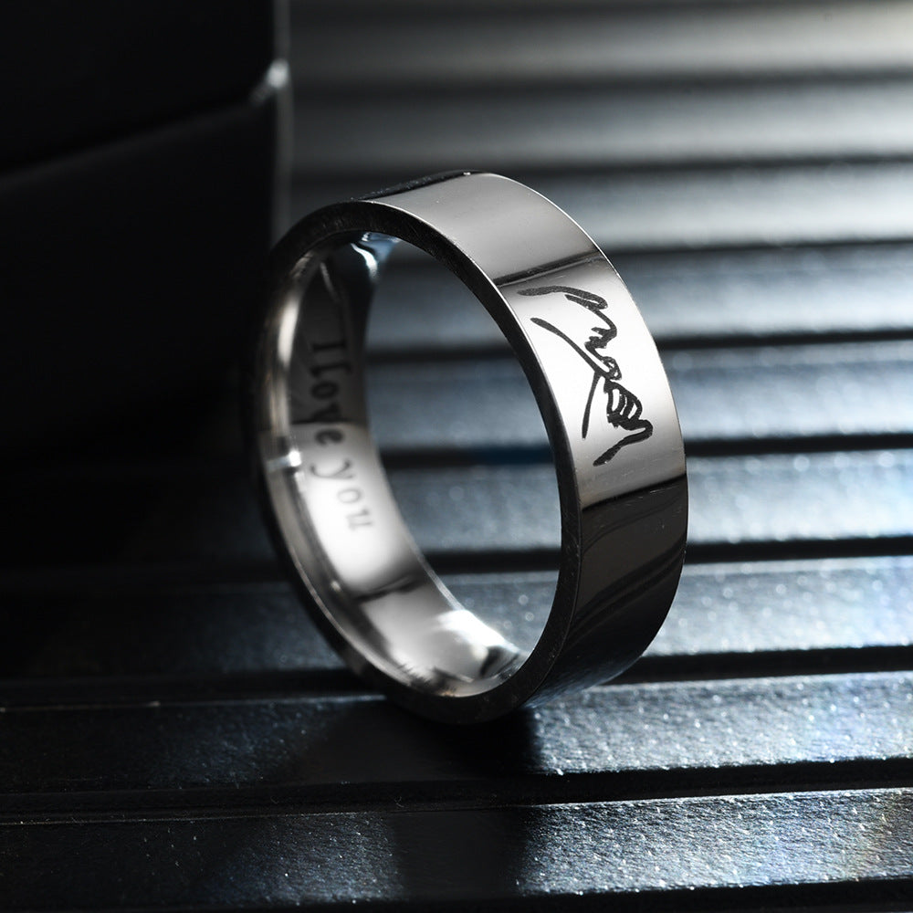 Tungsten Ring Pi-Mart