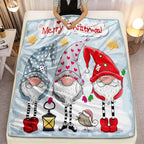 1pc Christmas Throw Blanket, Christmas Party Decorations Blanket, New Year Gift Bed Blanket, Christmas Gift For Couch Bed Sofa Office Camping