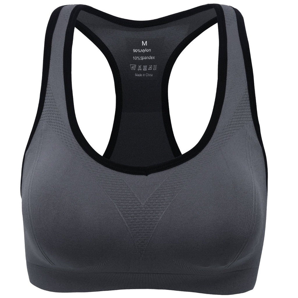 JupiterGear Women’s Stylish Racerback Athletic Sports Bra | Padded - SJB-DIAMOND ELITES