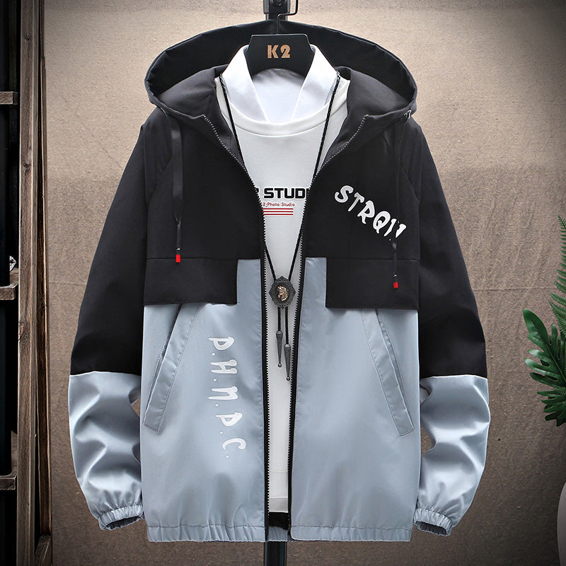 Spring And Autumn Youth Junior High School Student Jacket Trend Korean Style Clothes Pi-Mart