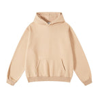 Women's Loose Retro Fleece Hooded Sweatshirt Pi-Mart