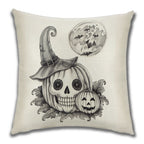 Cartoon Pumpkin Castle Sofa Cushion Cushion Pillowcase Pi-Mart
