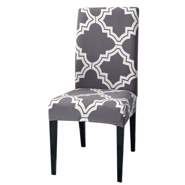 Stretch Chair Cover Dining Room Set One-piece Chair Cushion Pi-Mart