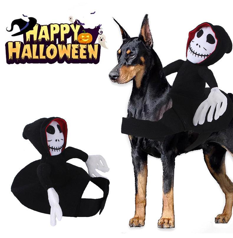 Scary Spider Rider Pet Halloween Costume Lootquake LLC