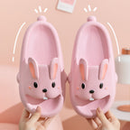Cute Rabbit Slippers For Kids Women Summer Home Shoes Bathroom Slippers Pi-Mart