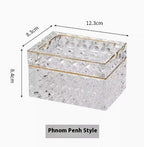 Bohemian Crystal Ashtray For Men's Gifts Pi-Mart