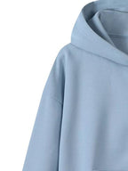 Full Size Casual Zip-Up Long Sleeve Hoodie Plus Size THRIXINE