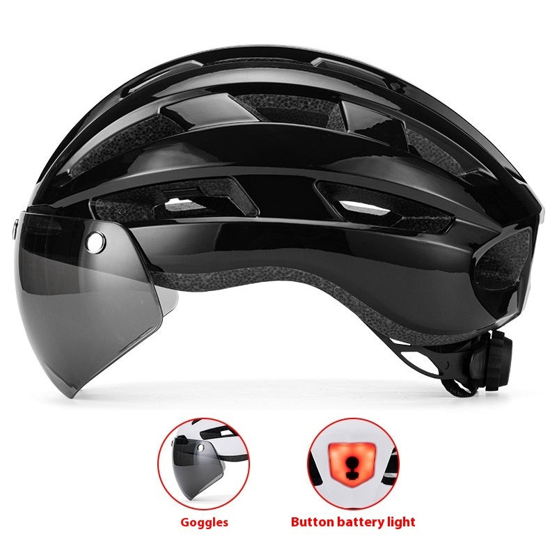Magnetic Suction Goggles Unisex Mountain Highway Color Changing Cycling Bicycle Helmet Lootquake LLC